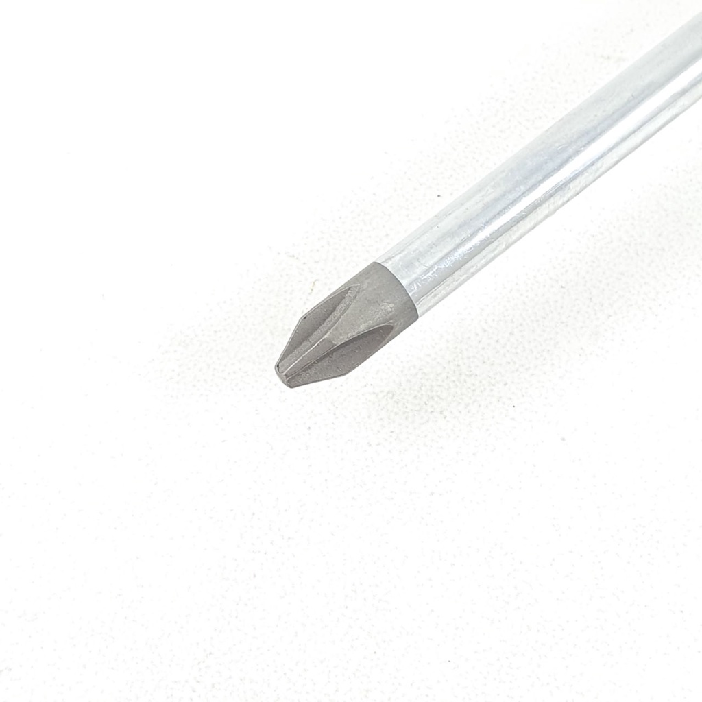 Obeng Plus 5 inch Sellery 11-515 Diameter 6mm Panjang Besi 13cm Magnet Gagang Karet