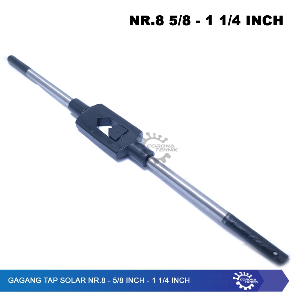 Nr.8 - Gagang Tap Solar - 5/8 Inch - 1 1/4 Inch (M10-M36)