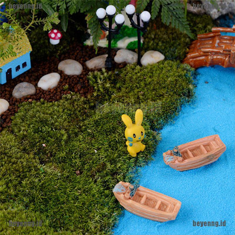 Bey Miniatur Perahu Pancing Untuk Dekorasi Taman Perirumah DIY