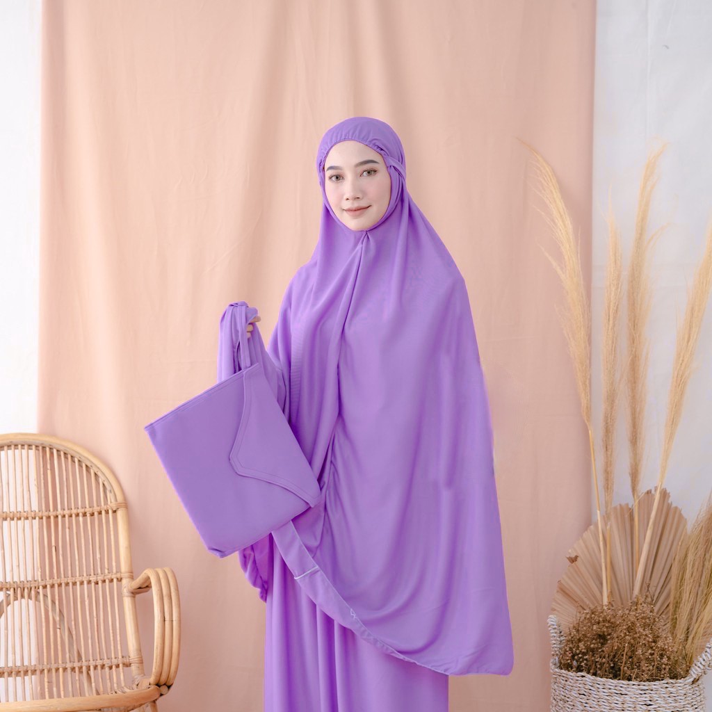 [] Mukena Polos Renda  Hyget / Mukenah Pleated Dewasa