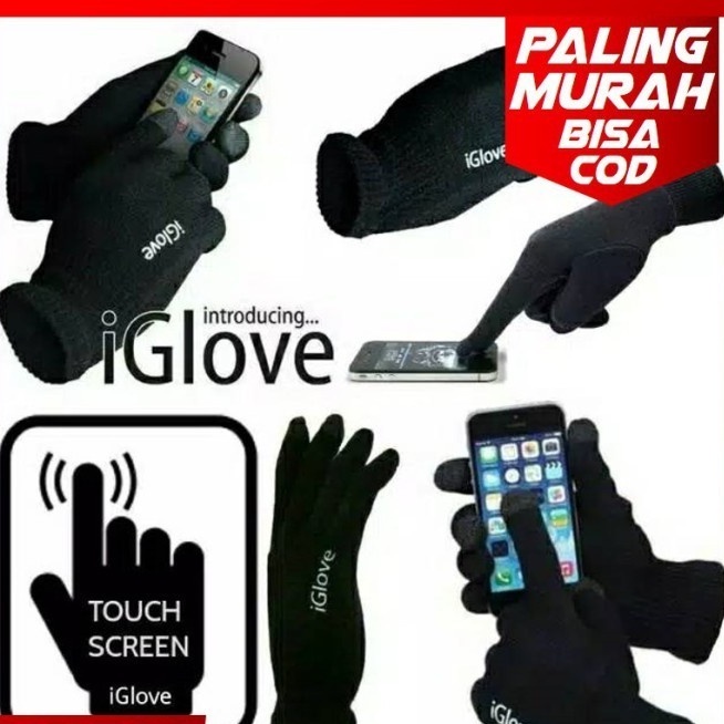 IGLOVES Sarung Tangan Touch Screen for Smartphones & Tablet HP