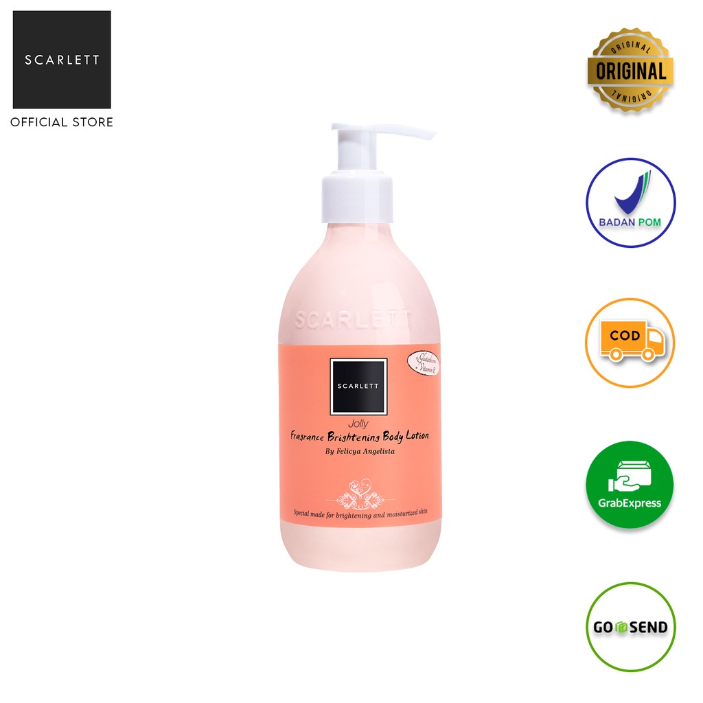 SCARLETT WHITENING BODY LOTION - SF - PERAWATAN KULIT DAN WAJAH