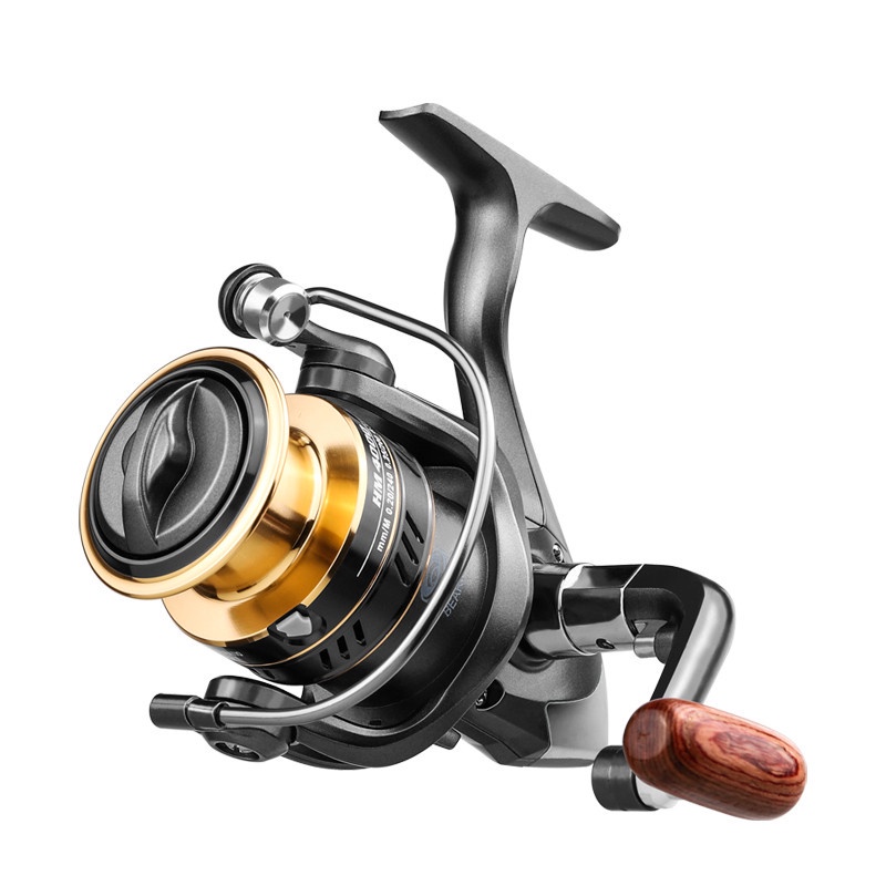 SHILIHUI Reel Pancing Mini 500 Metal Spool 5.2:1 Rell Pancing Murah Ril Ultra Light Eva Grip Rel Spining Rill Spinning Casting