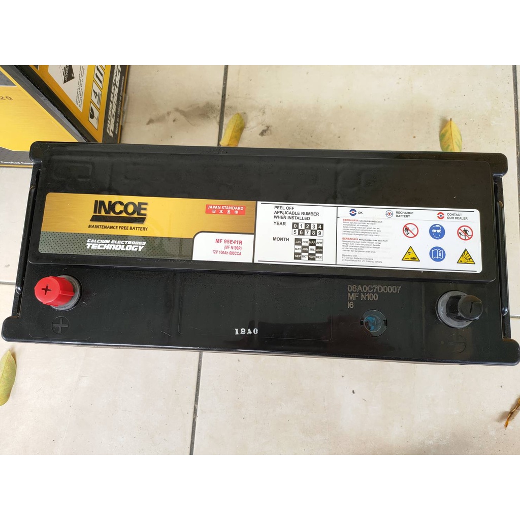 AKI GENSET N100 INCOE ASTRA MF 12 VOLT 100 AMPERE