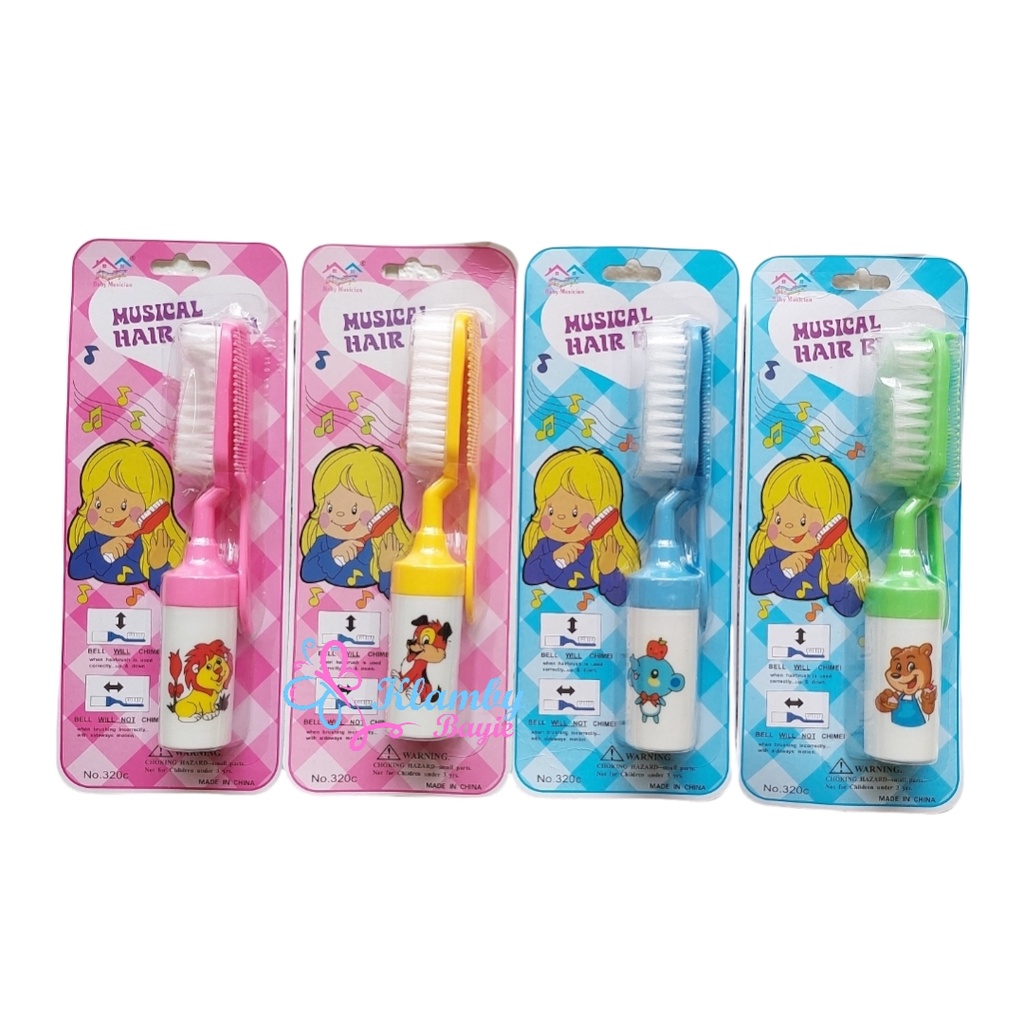 Sisir Bayi Musical Lembut 2in1 Perlengkapan Bayi Baru Lahir Murah Baby Newborn-4