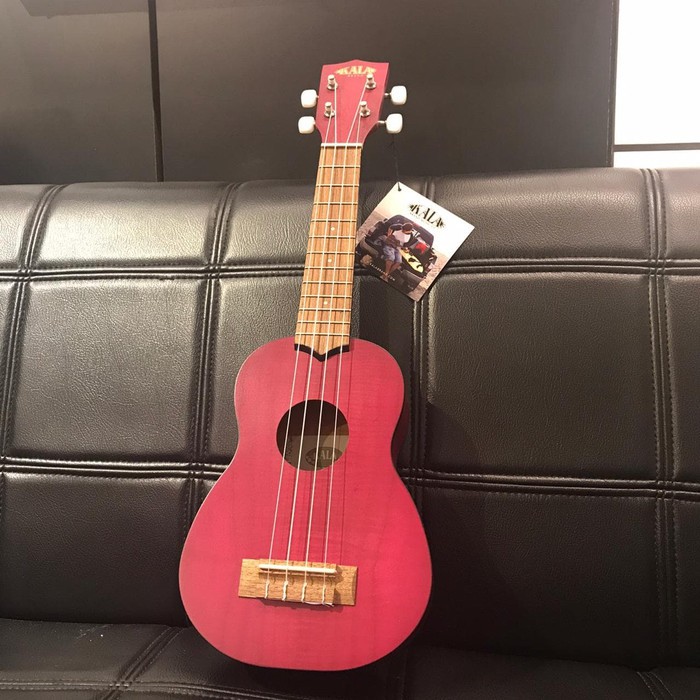 Ukulele KALA Exotic Mahogany Soprano Magenta KA-SEMM
