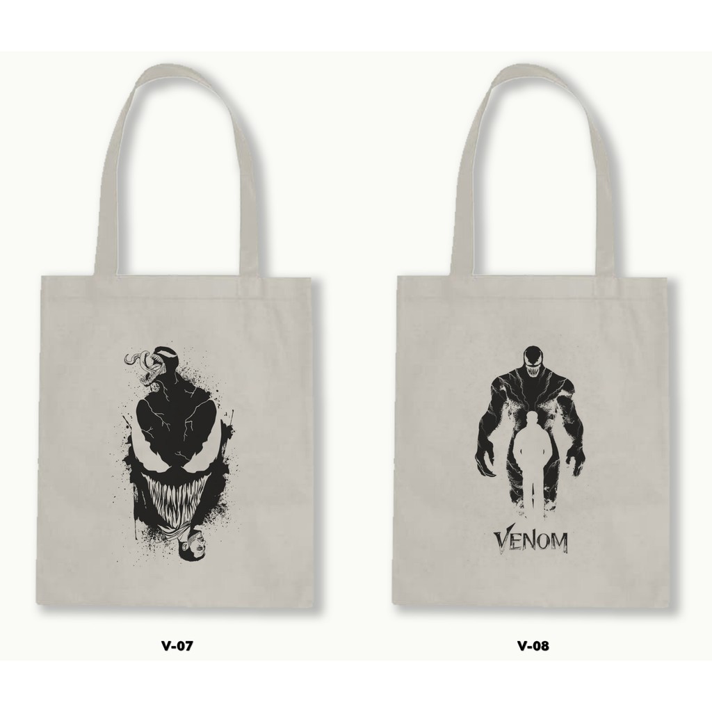 TOTE BAG BLACU -  VENOM