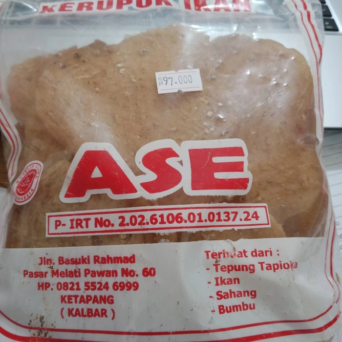 

Krupuk Ikan Ase