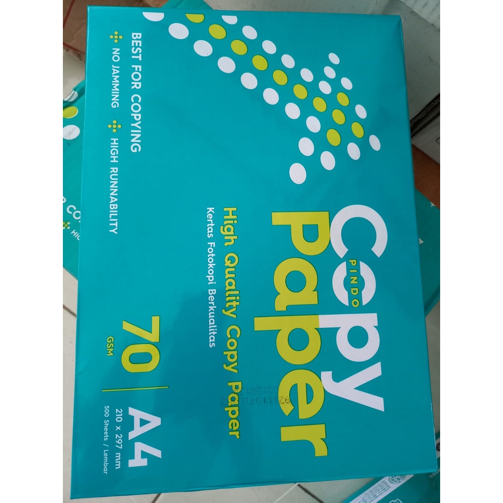 

KERTAS HVS A4 COPYPAPER 70GSM