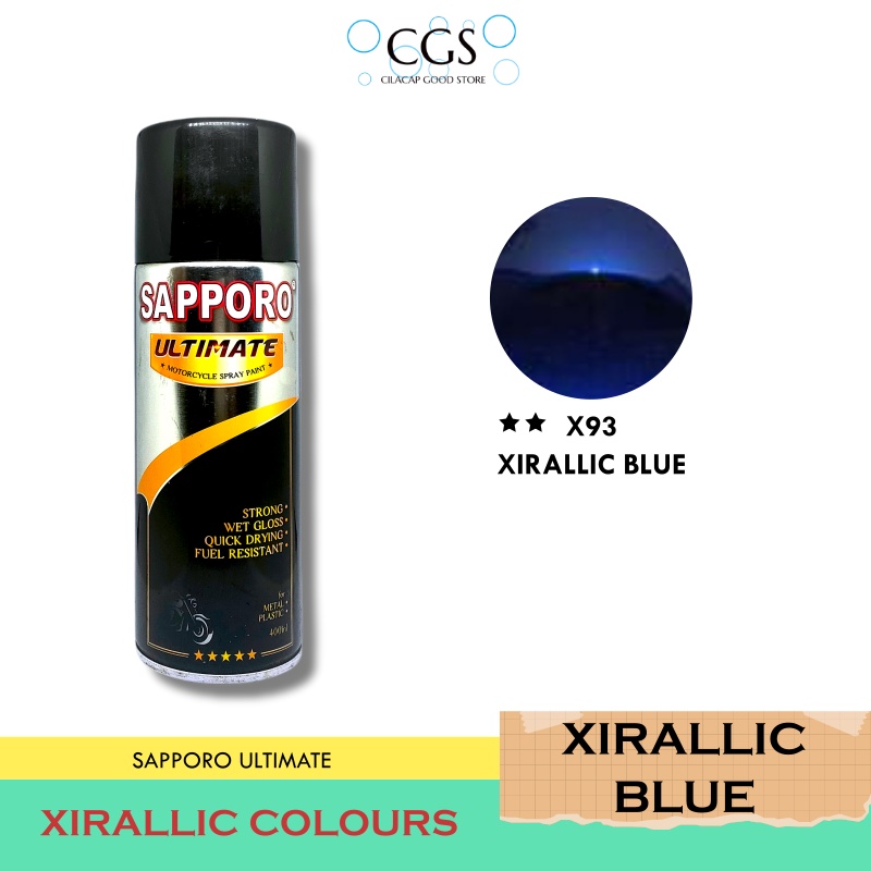 SAPPORO XIRALLIC BLUE X93 - sapporo x93 - pilok biru xirallic - pylox biru xirallic sapporo ultimate