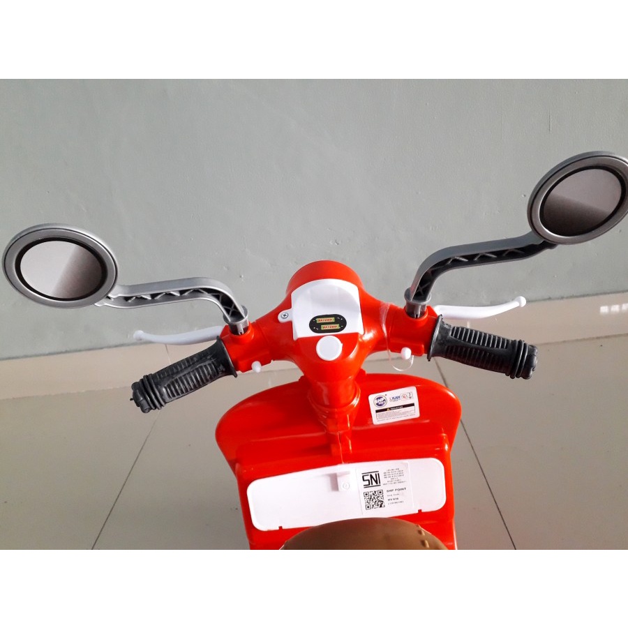 MOTOR MAINAN ANAK SHP 616 VESPA DORONGAN