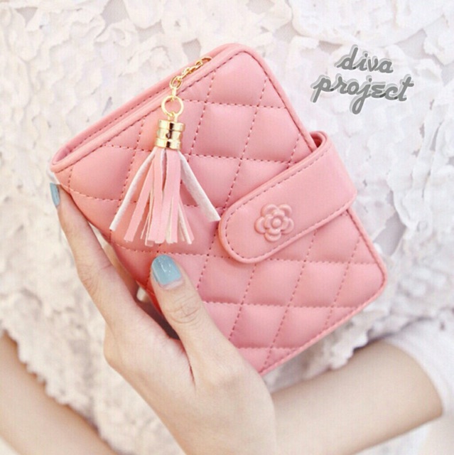 Dompet murah - dompet lipat - dompet mini - dompet wanita Dompet Bunga Dompet Mini Dompet Lucu