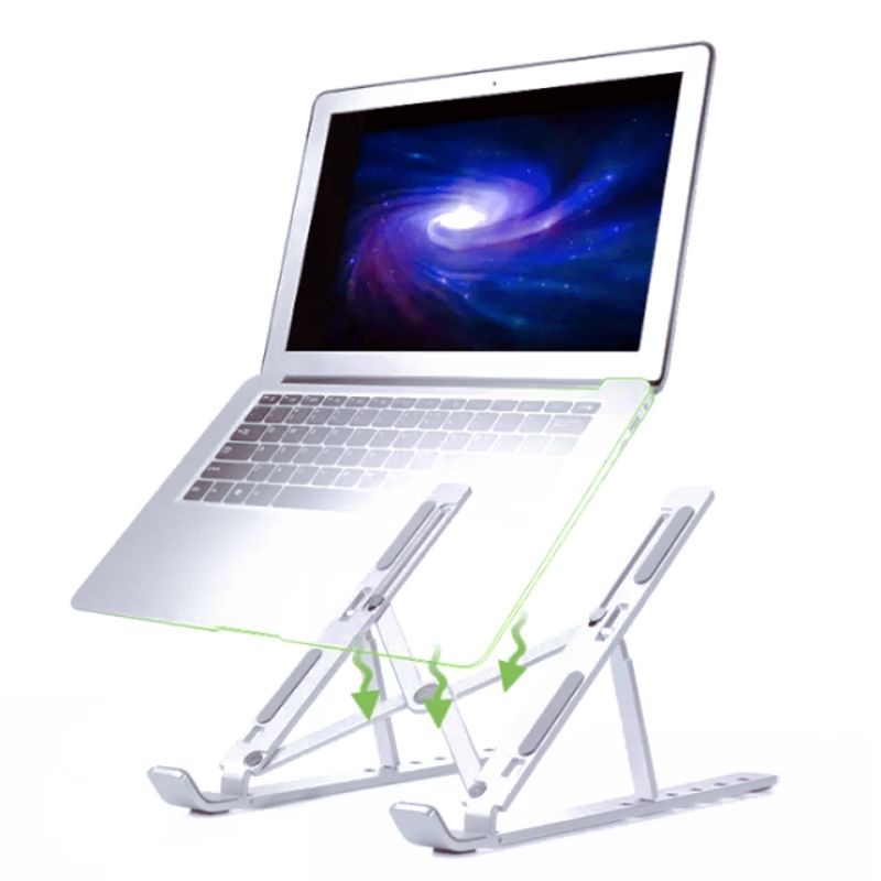 Holder Stand Laptop Multifungsi Folding Braket Dudukkan Notebook Stand Lipat