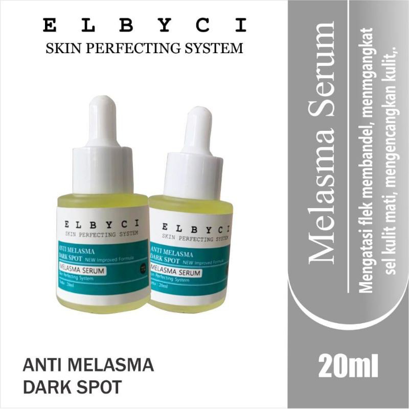 Serum Melasma Elbyci / Vitamin Penghilang Flek Hitam Wajah