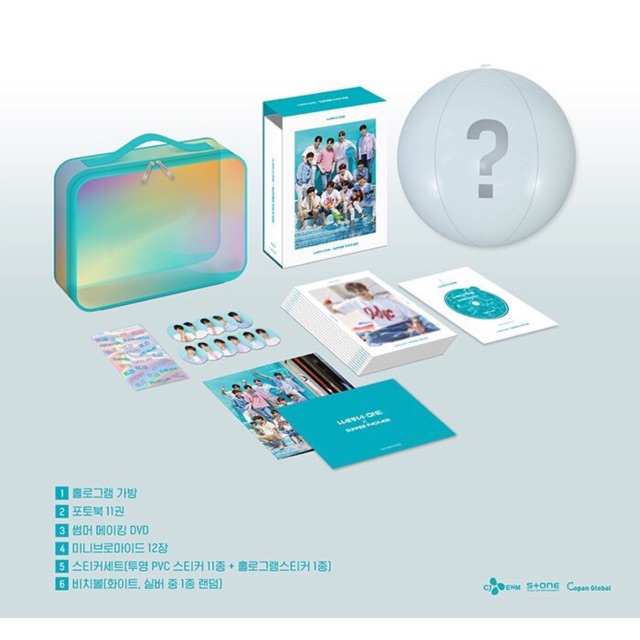 Wannaone Summer Package 2018 Sharing Set