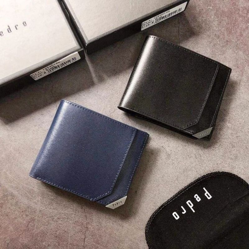 7.7 SALE | PDRO Men Metallic Tip Bifold Wallet