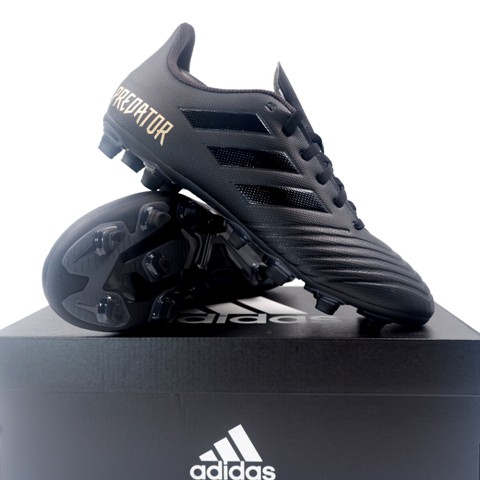 Sepatu Bola Adidas Predator 19.4 FXG Black F35600 Original BNIB