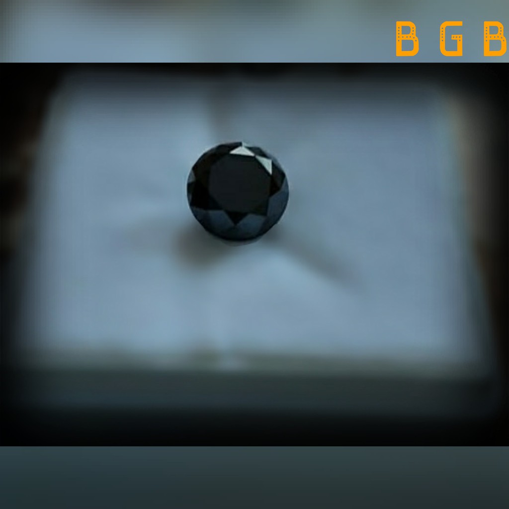 ASLI Berlian Hitam 3.59 Carat