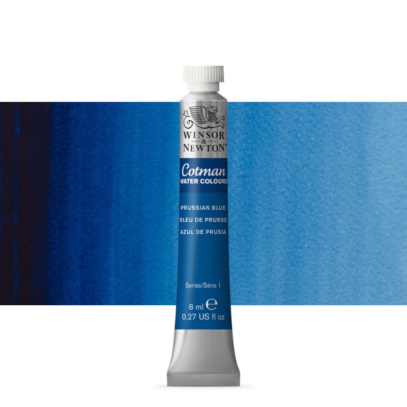 

CAT AIR COTMAN WATER COLOUR TUBE 8 ML PRUSSIAN BLUE WINSOR & NEWTON