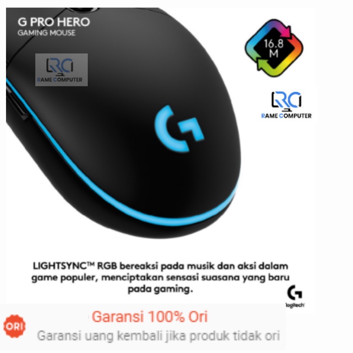 Logitech G Pro HERO Gaming Mouse Original