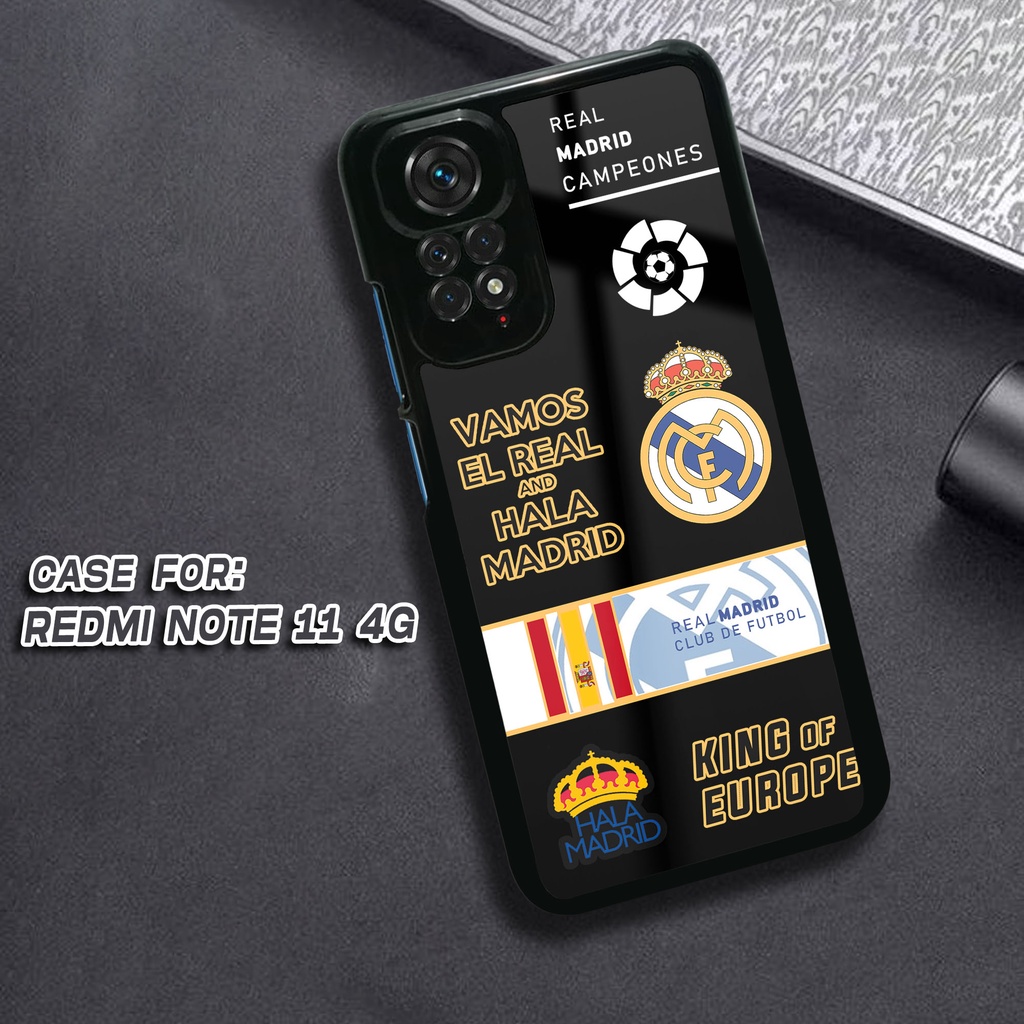 Case Xiaomi Redmi Note 11 4G  - Fashion Case Motif BOLA - Casing Xiaomi Redmi Note 11 4G - Case hp X