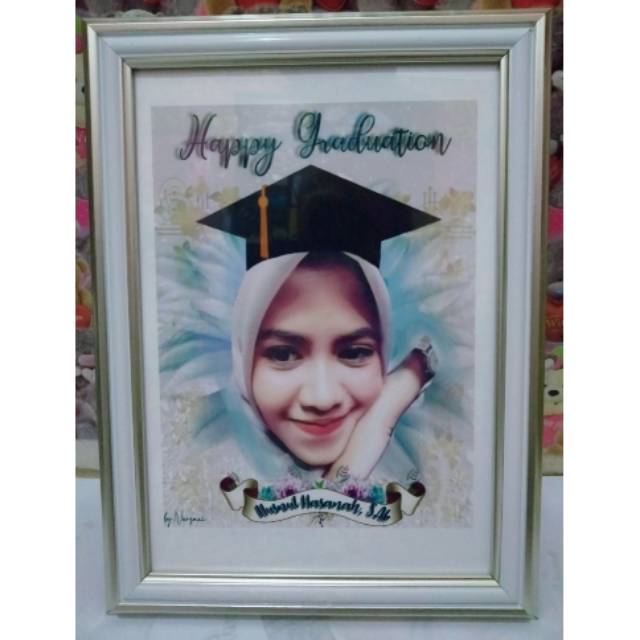 BINGKAI FOTO 10 R (20 x 30 cm) WARNA PUTIH+ABU MINIMALIS UKURAN A4 