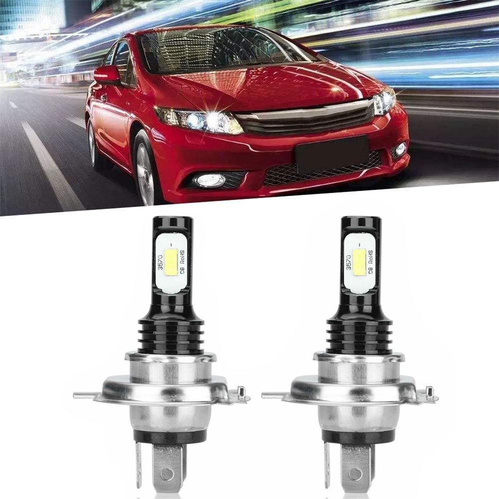 Populer Lampu Kabut Mobil Putih 2Pcs COB LED H4 DRL