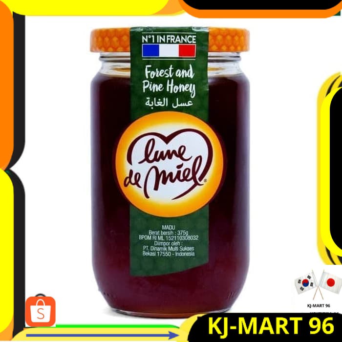 

MAKANAN KESEHATAN/MADU HUTAN ASLI IMPORT LUNE DEMIEL FRANCE 375 GR ORI
