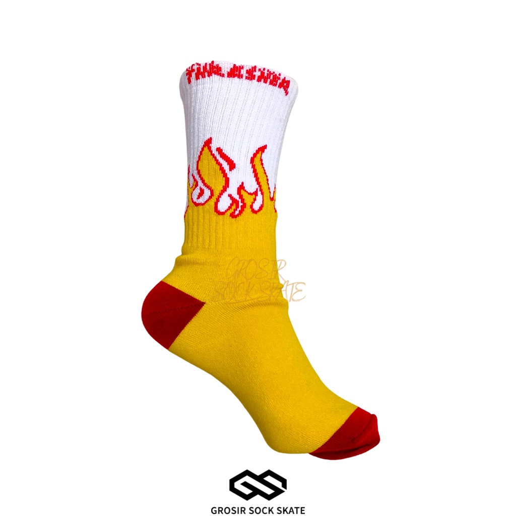 KAOS KAKI OLD SCHOOL THRASHER FLAME