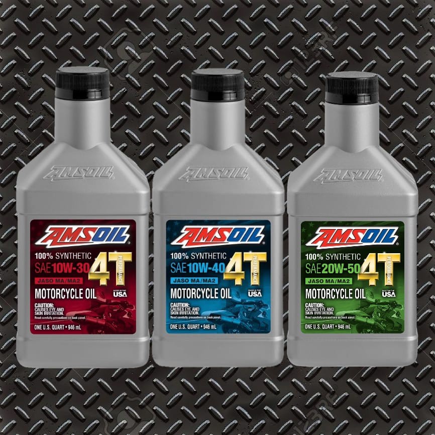 AMSOIL MOTORCYCLE 4T 10w30 10w40 20w50