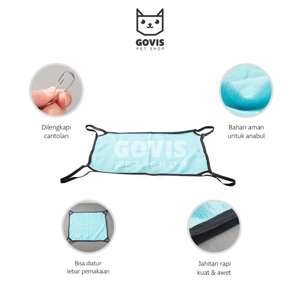 Govis Hammock Kandang Kucing Ayunan Sleeping Pouch