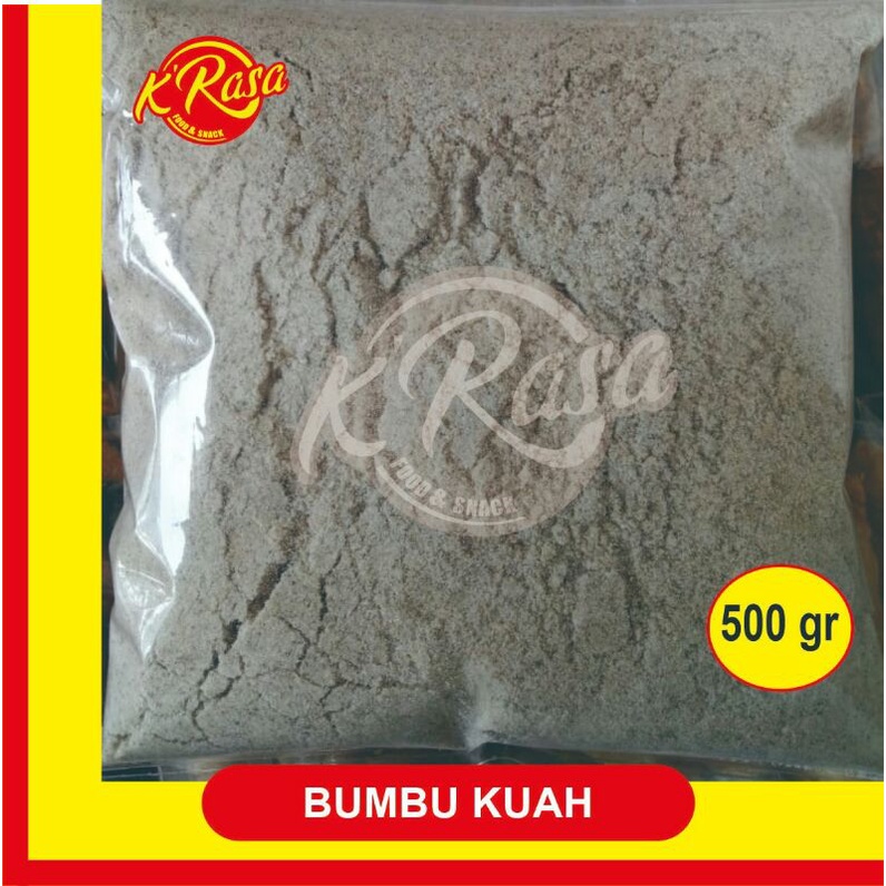 

bumbu kuah 500 gr extra rempah siap pakai cocok untuk baso aci ,mie baso, mie ayam, seblak dan makanan kuah lainnya