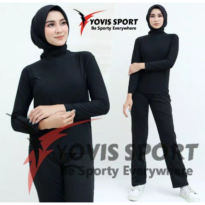 BAJU MANSET SPANDEX RAYON BERKUALITAS YOVIS SPORT