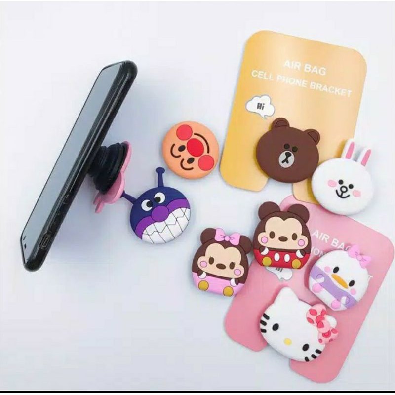 POPSOCKET 3D KARAKTER LUCU