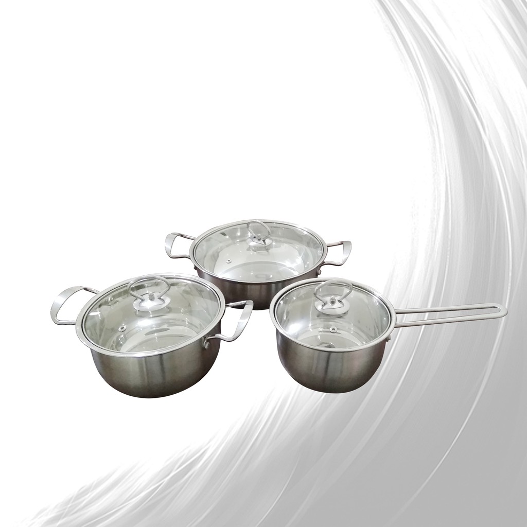 JEHO Master Stainless Steel Cookware 6pcs