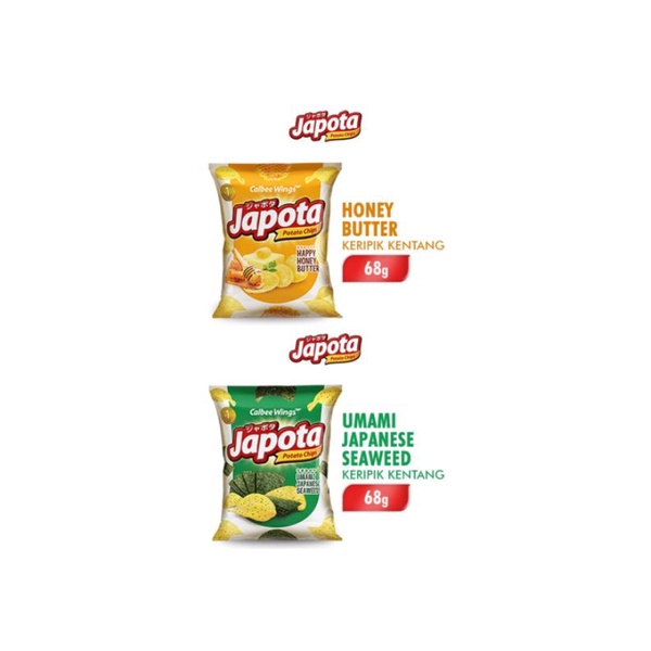 JAPOTA KERIPIK KENTANG 68 GR