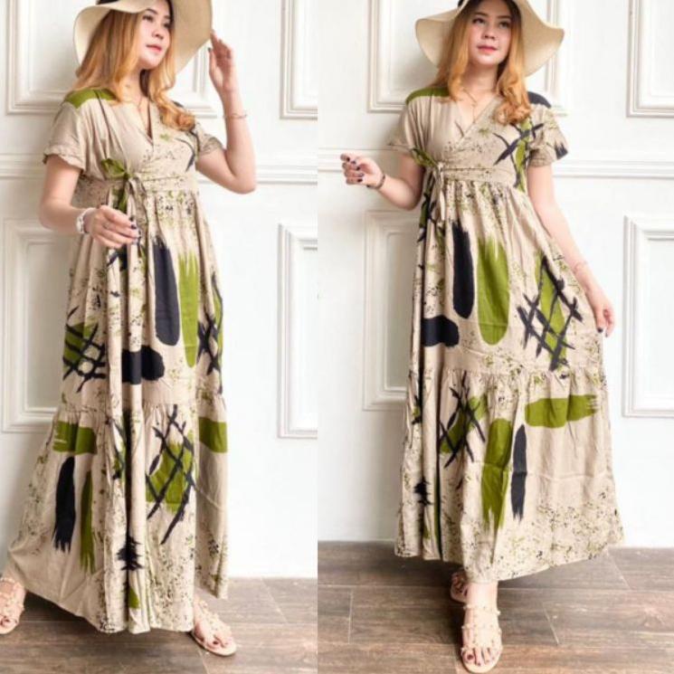 cnmp-65 [BISA COD BAYAR DIRUMAH]  LONGDRESS KIMONO CORET|| LONGDRESS ABSTRAK CORET || KIMONO KEKINIA