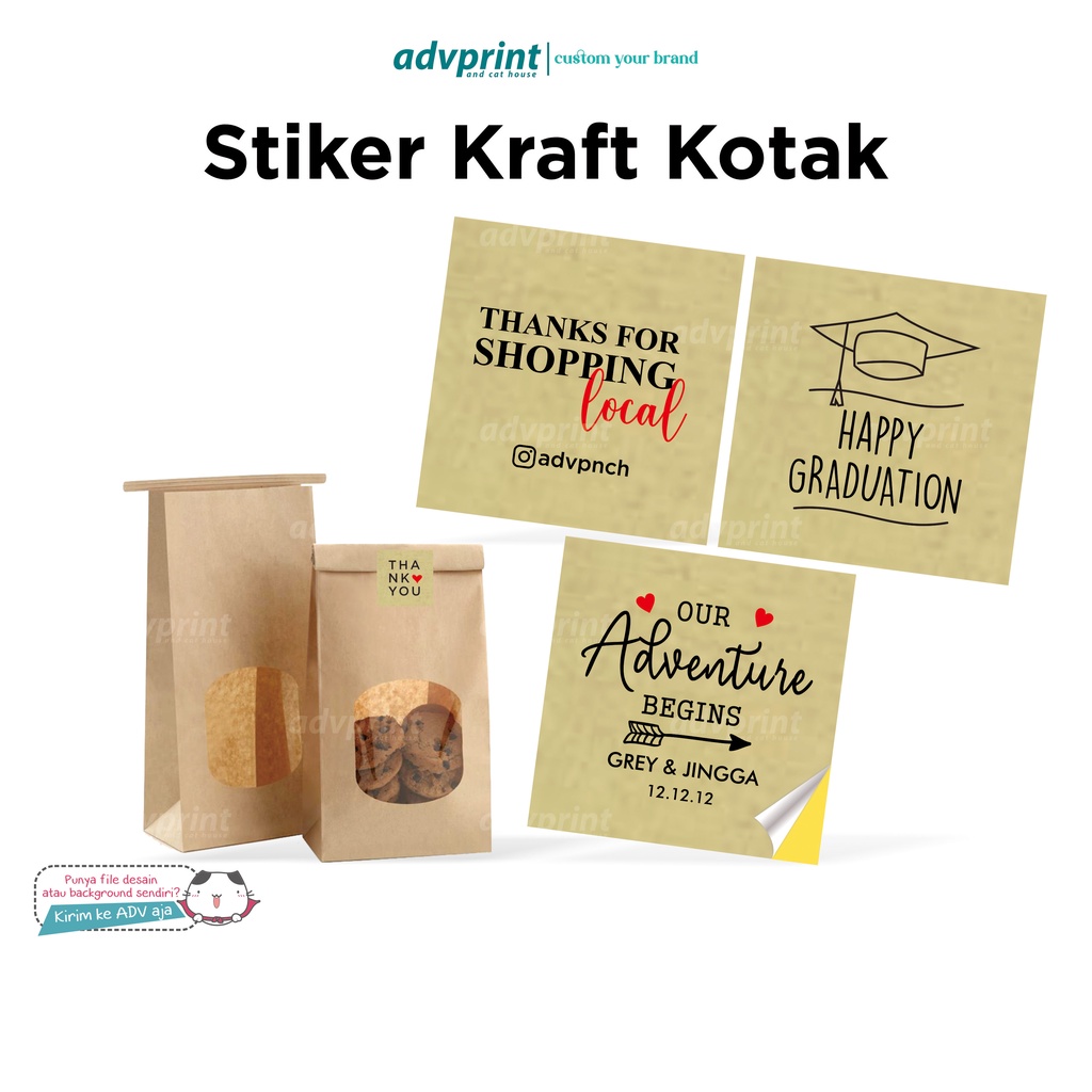 

STIKER THANK YOU ◽ STIKER KRAFT PAPER ◽ STIKER LOGO ◽ STIKER SEGEL CUSTOM ◽ STIKER KOTAK