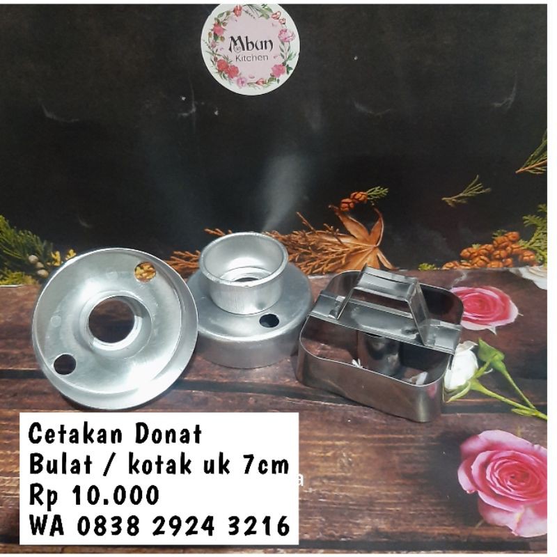 Cetakan Donat / Kotak Uk 7cm