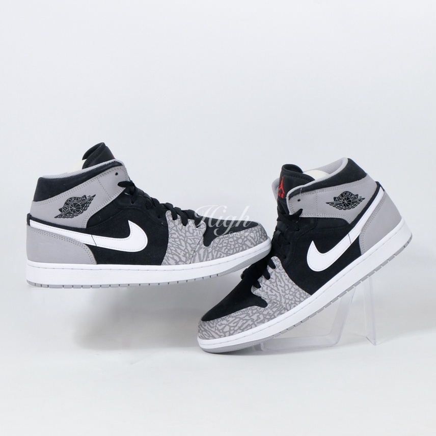 Air Jordan 1 Mid Elephant Print (Men) DM1200-016 100% Original