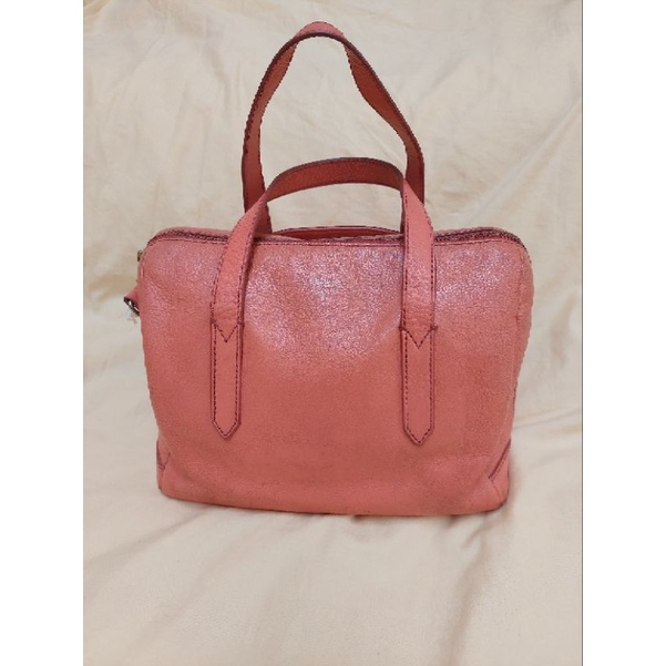 fossil sidney satchel second preloved