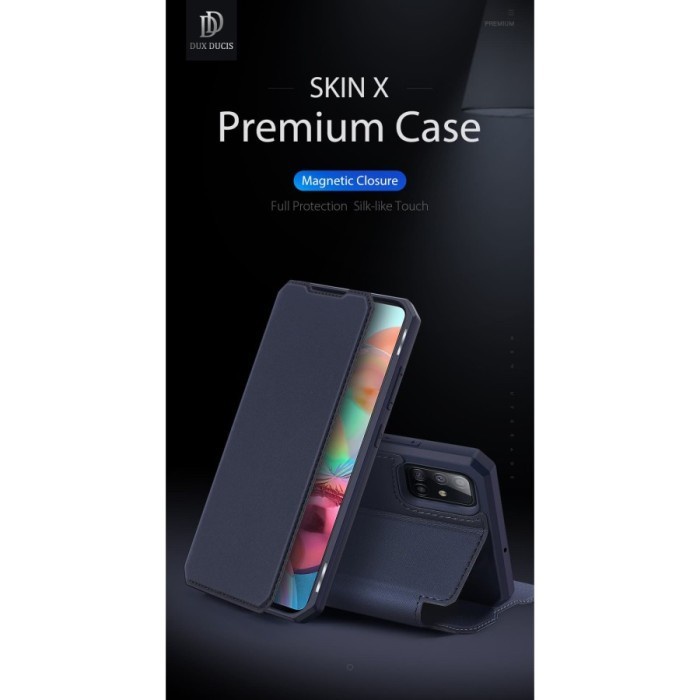 Case Samsung Galaxy A12 A52 A72 Dux Ducis Skin Pro Casing Flip Cover
