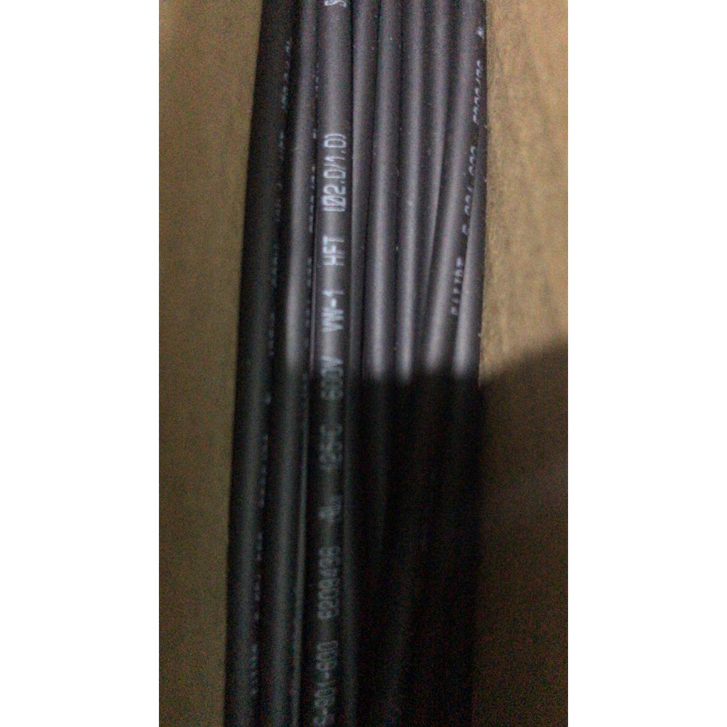 Heatshrink 2mm Hitam Per Roll / Selongsong Bakar / Heat Shrink Tube