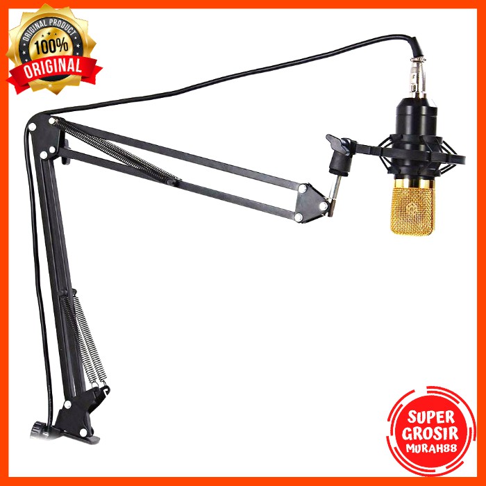 Stand Microphone NB 35 Stand Mic Arm Suspensi Lazypod Microphone BM700 BM800 BM 8000 BM900