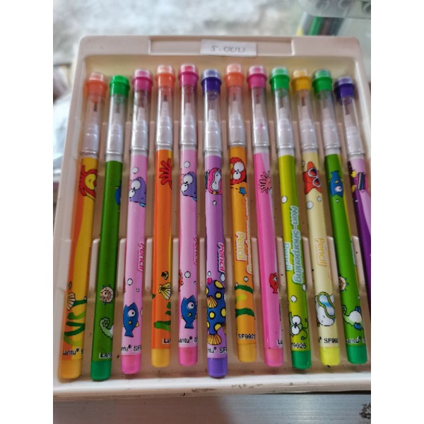 

Pensil susun + stempel