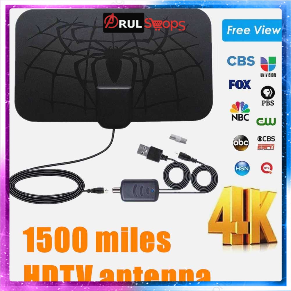 Taffware Antena TV Digital DVB-T2 High Gain 25dB + Amplifier TFL-D146