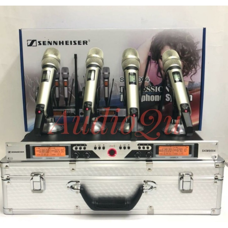 MIC WIRELESS SENNHEISER SKM 9004 / SKM9004 (4 MIC PEGANG)