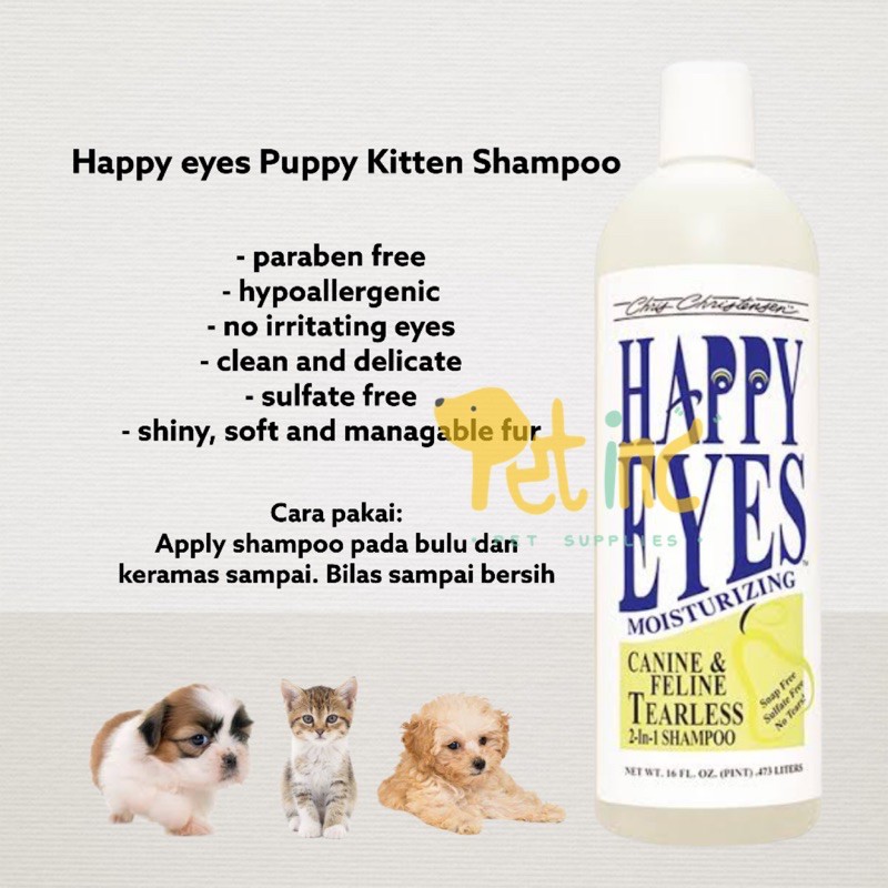 Chris Christensen Happy eyes tearleas shampoo 16oz