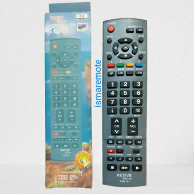 REMOTE REMOT TV PANASONI VIERA LED LCD