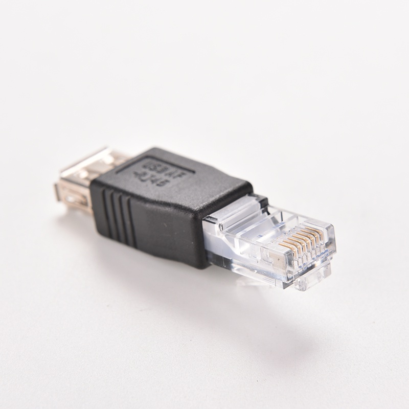 Adapter Socket LAN Ethernet Router Plug Jaringan Dreamdreaming / RJ45 Male Ke USB AF A
